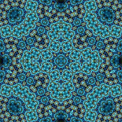 Seamless square pattern. Symmetric pattern texture