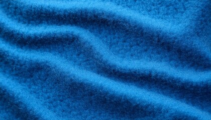 blue felt fabric texture as background melange fuzzy woolen cloth textured close up of textile surface