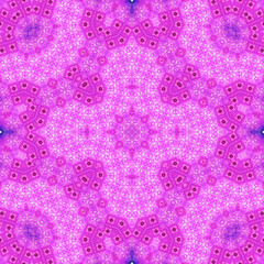 Seamless square pattern. Symmetric pattern texture