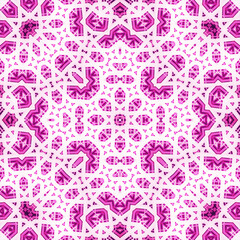 Seamless square pattern. Symmetric pattern texture