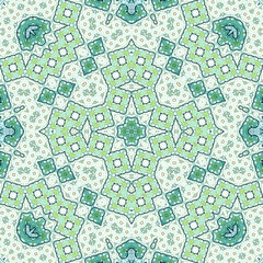 Obraz premium Seamless square pattern. Symmetric pattern texture