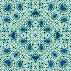 Seamless square pattern. Symmetric pattern texture