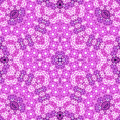 Seamless square pattern. Symmetric pattern texture