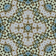 Obraz premium Seamless square pattern. Symmetric pattern texture