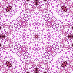 Seamless square pattern. Symmetric pattern texture