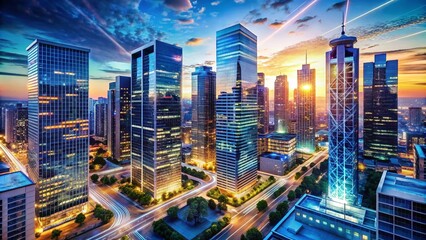 Innovative Integration of Business Finance and Technology in Real Estate Development: A Nighttime Perspective on Modern Approaches in the Industry