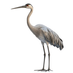 Obraz premium Elegant Heron Standing Gracefully by Water