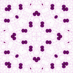 Seamless square pattern. Symmetric pattern texture