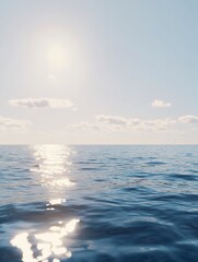 Obraz premium Serene Ocean Sunrise