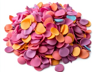 Obraz premium Colorful Confetti for Parties and Celebrations