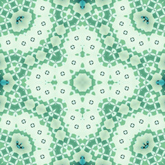 Seamless square pattern. Symmetric pattern texture