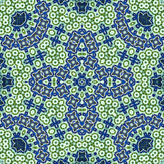 Seamless square pattern. Symmetric pattern texture