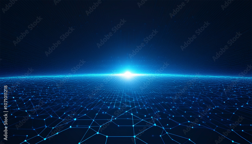 Poster abstract technology big data background concept.