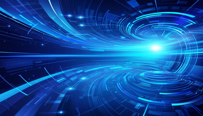 abstract vector future internet technology background illustration.