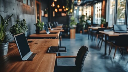 restaurant tables in a restaurant