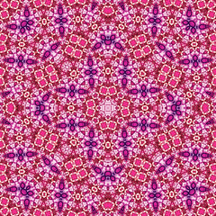 Seamless square pattern. Symmetric pattern texture