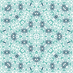 Seamless square pattern. Symmetric pattern texture