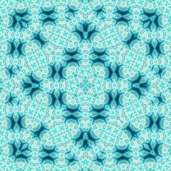 Seamless square pattern. Symmetric pattern texture