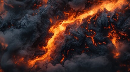 Molten Lava Flow
