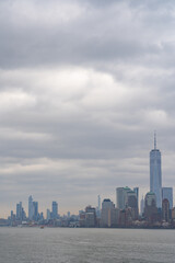 Fototapeta premium Panorama skyline of New York from the Hudson