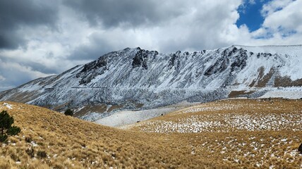 mountain travel and tourism in Nevado de Toluca volcano