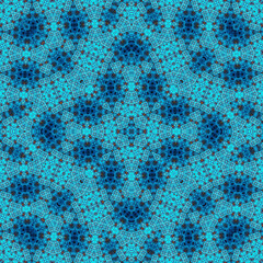 Seamless square pattern. Symmetric pattern texture