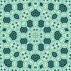 Seamless square pattern. Symmetric pattern texture