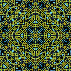 Seamless square pattern. Symmetric pattern texture
