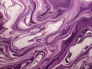 Obraz premium Purple Swirl Abstract Art