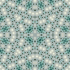 Seamless square pattern. Symmetric pattern texture