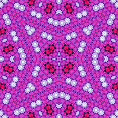 Seamless square pattern. Symmetric pattern texture