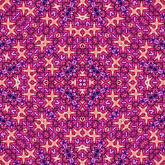 Seamless square pattern. Symmetric pattern texture