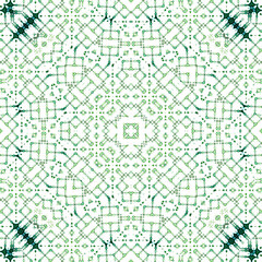 Seamless square pattern. Symmetric pattern texture