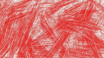 Fototapeta premium Pink and red Scribble chaotic drawing. Hand painted scrawl colourful background texture. Grunge kids freehand paint overlay