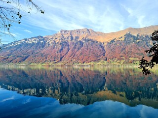 Spiegelung Brienzersee 