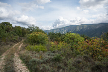 rural roads in the municipality of Llimiana, Pallars Lluça, Lleida