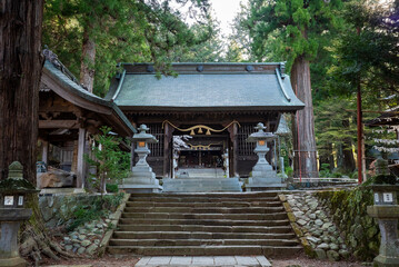 河口浅間神社随神門　山梨県南都留郡富士河口湖町