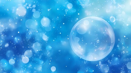 Clusters of iridescent bubbles overlapping, refracting light into pastel hues with soft reflections, creating a whimsical and playful textured background design