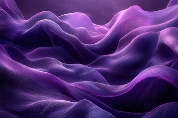 Obraz premium Abstract Purple and White Wavy Lines with Glittering Background