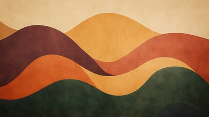 70s earthy tones background, 16:9