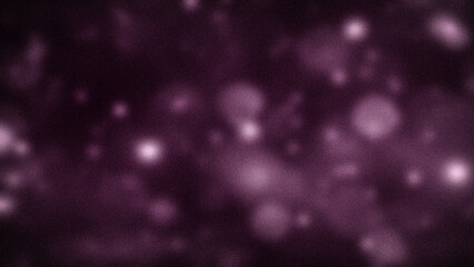 Ethereal abstract background in shades of deep purple and violet with a grainy texture and soft, blurred bokeh lights, perfect for atmospheric wallpapers and digital designs