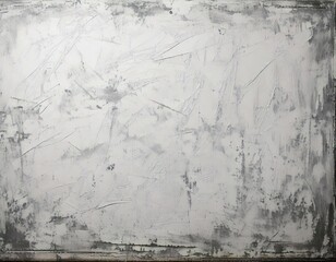 vintage dirty grunge white concrete cement wall texture, old distressed overlay painted background wallpaper