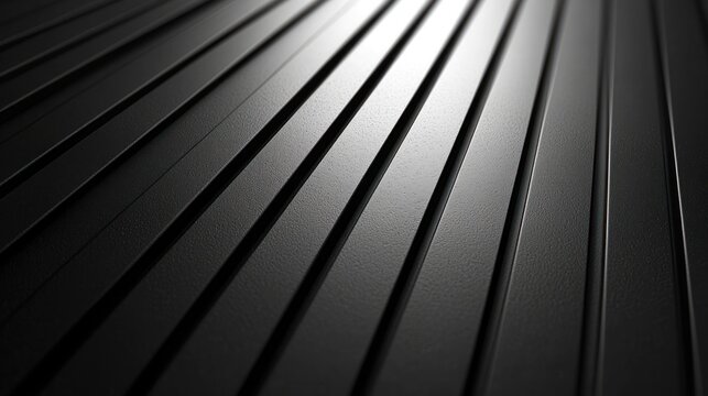 Black Parallel Lines with Textured Surface