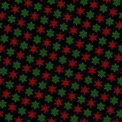 Winter Snowflakes Festive Gift Wrap Winter Holidays Card Yuletide Pattern Kwanzaa Design Hanukkah Happy Holidays Seasons Greetings 1141
