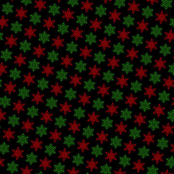 Winter Snowflakes Festive Gift Wrap Winter Holidays Card Yuletide Pattern Kwanzaa Design Hanukkah Happy Holidays Seasons Greetings 1141