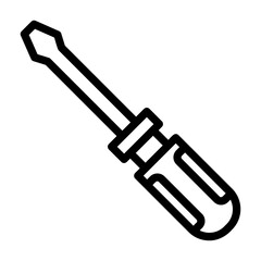 screwdriver Line Icon