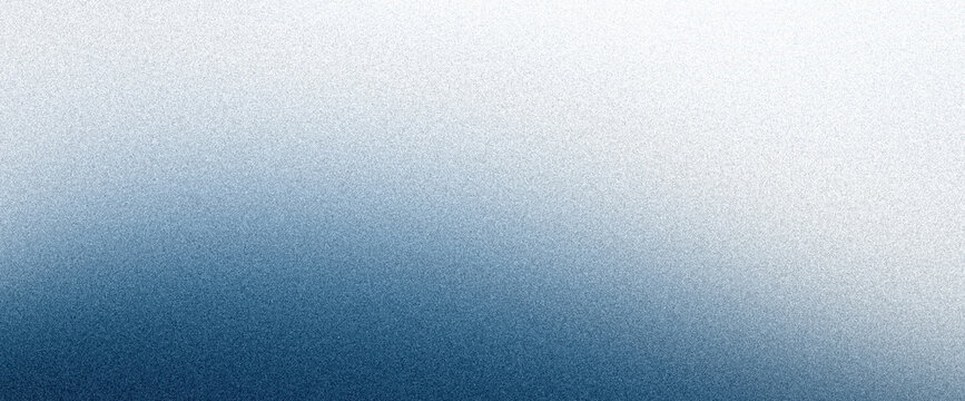 Grainy gradient background, blue white abstract noise texture banner poster header backdrop design