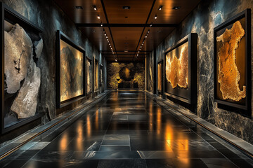 Mineral Art Gallery Hallway