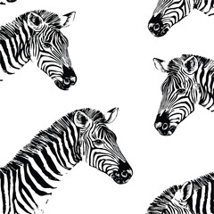Zebra Stripes Seamless Pattern for Graphic Design Projects