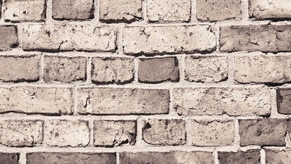brown sepia natural bricks wall texture